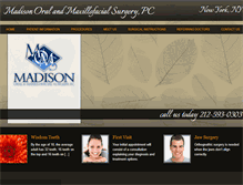 Tablet Screenshot of madisonomspc.com